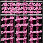Custom Stitched Black Pink-White 3D Pattern Design Abstract Shape Sports Pullover Sweatshirt Hoodie