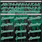Custom Stitched Black Kelly Green-White 3D Pattern Design Dripping Splatter Sports Pullover Sweatshirt Hoodie