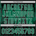 Custom Stitched Black Kelly Green-White 3D Pattern Design Dripping Splatter Sports Pullover Sweatshirt Hoodie