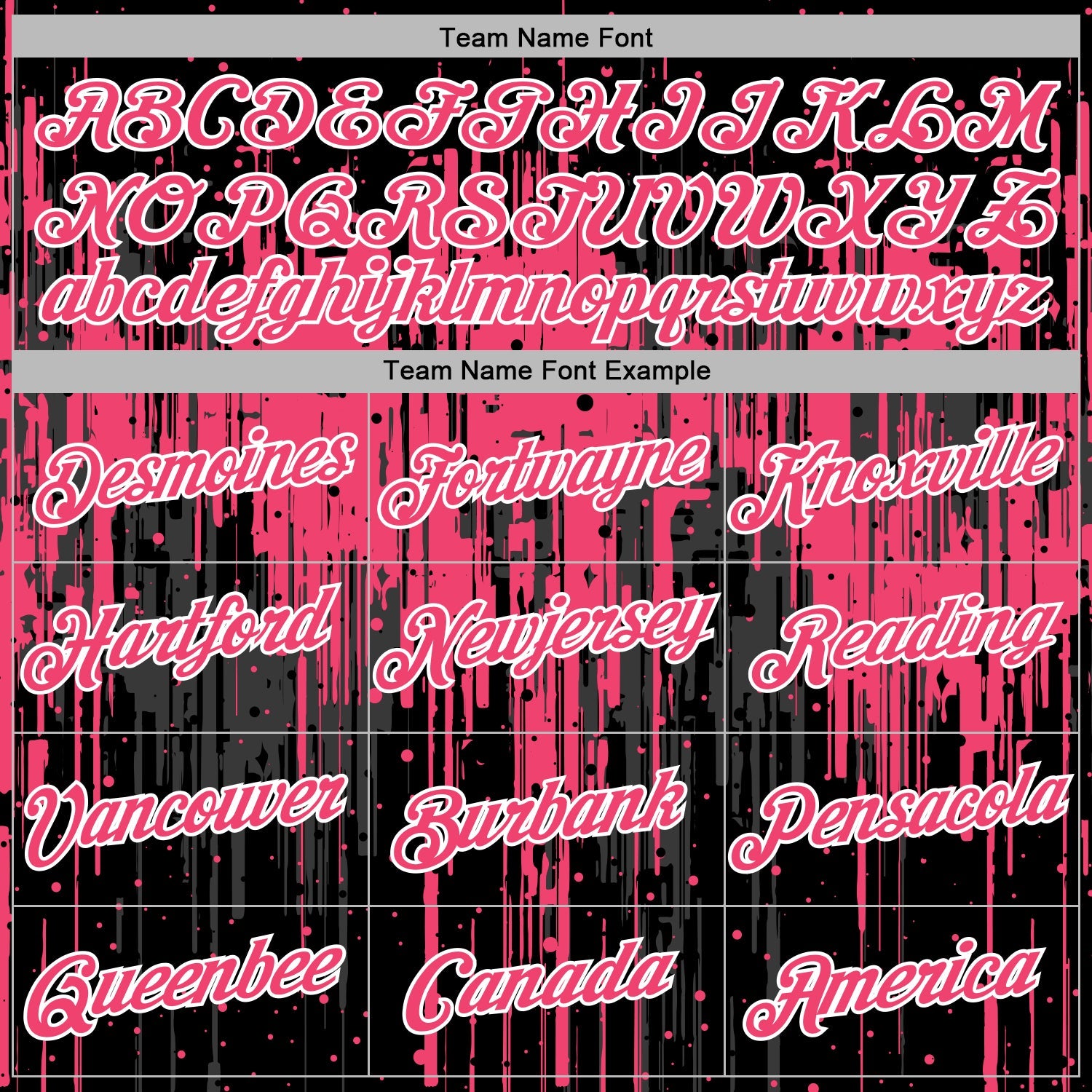 Custom Stitched Black Neon Pink-White 3D Pattern Design Dripping Splatter Sports Pullover Sweatshirt Hoodie