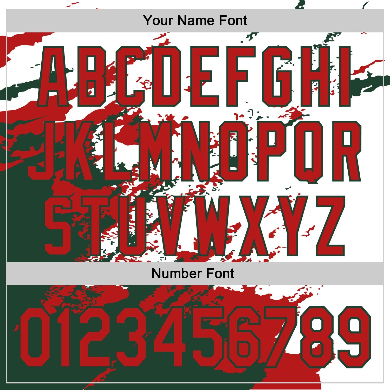 Custom Stitched White Red-Green 3D Pattern Design Abstract Fragment Art Splash Sports Pullover Sweatshirt Hoodie