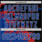 Custom Stitched Black Royal Red-White 3D Pattern Design Abstract Fragment Art Splash Sports Pullover Sweatshirt Hoodie