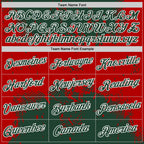 Custom Stitched Green Red-White 3D Pattern Design Abstract Splatter Grunge Art Sports Pullover Sweatshirt Hoodie