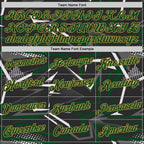 Custom Stitched Black Green Old Gold-White 3D Pattern Design Line Sports Pullover Sweatshirt Hoodie