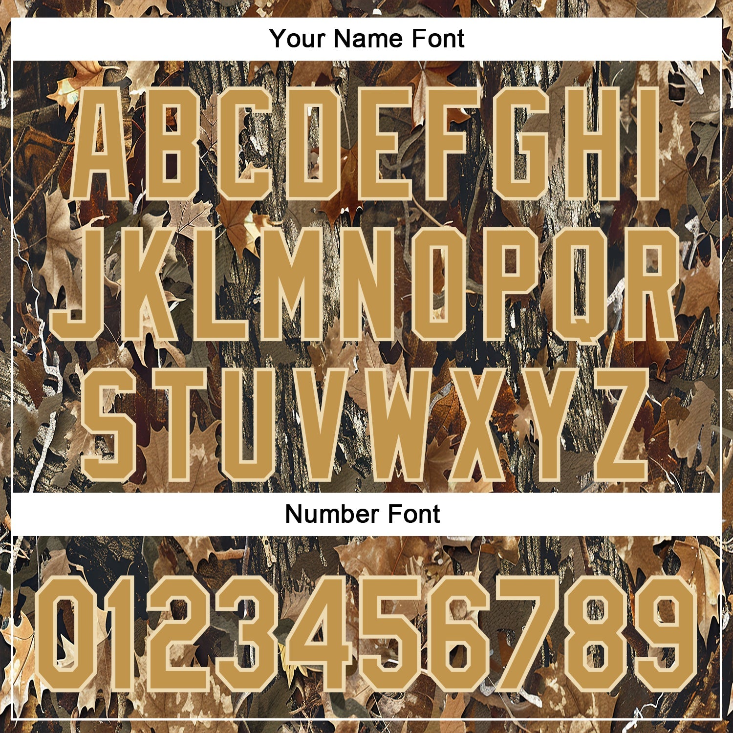 Custom Stitched Olive Old Gold-Cream 3D Pattern Design Tree Camo Hunting Sports Pullover Sweatshirt Salute To Service Hoodie