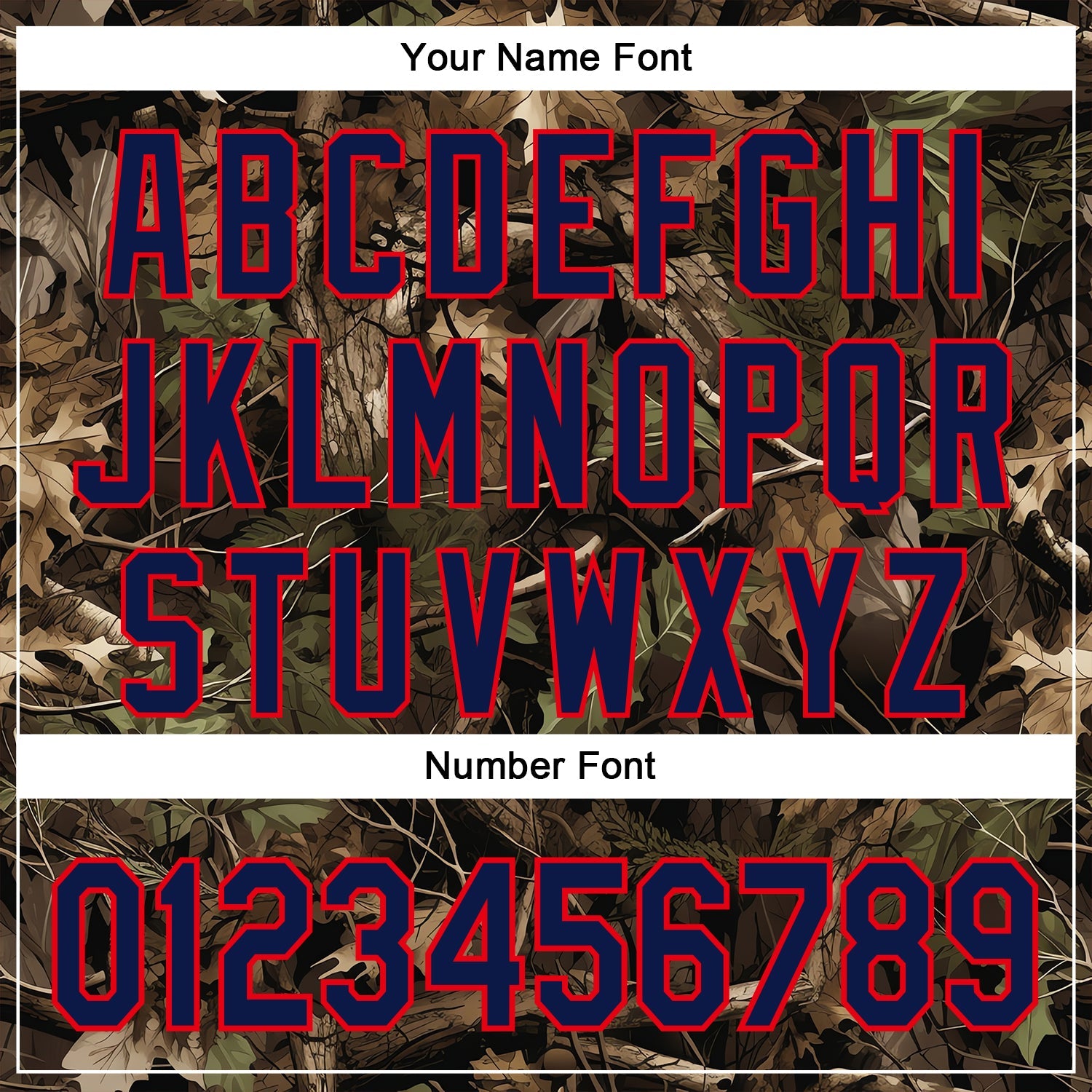 Custom Stitched Olive Navy-Fire Red 3D Pattern Design Tree Camo Hunting Sports Pullover Sweatshirt Salute To Service Hoodie