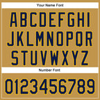 Custom Stitched Old Gold Navy-Yellow 3D Pattern Design Tree Camo American Flag Hunting Sports Pullover Sweatshirt Hoodie