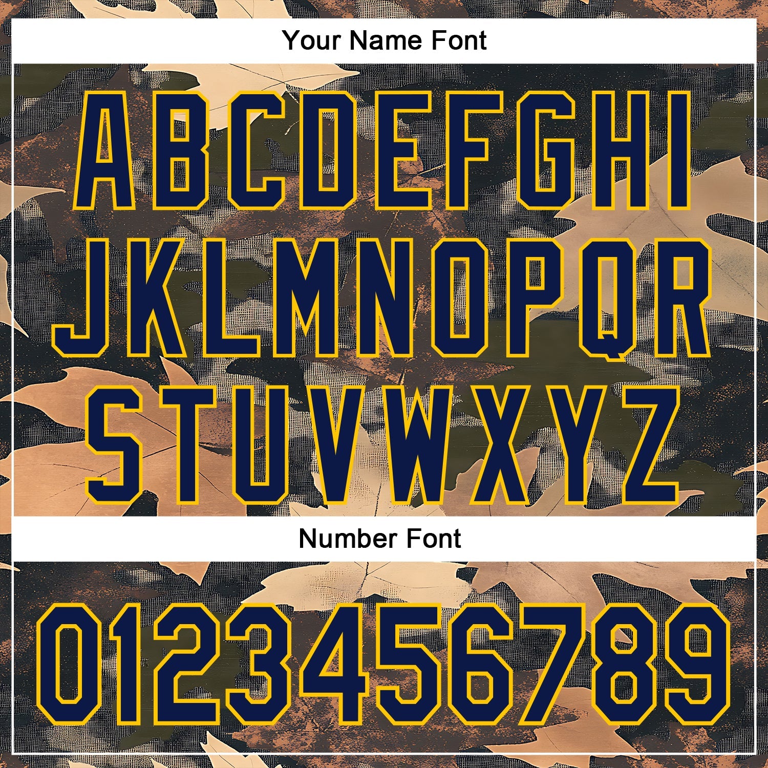 Custom Stitched Olive Navy-Yellow 3D Pattern Design Tree Camo Hunting Sports Pullover Sweatshirt Salute To Service Hoodie