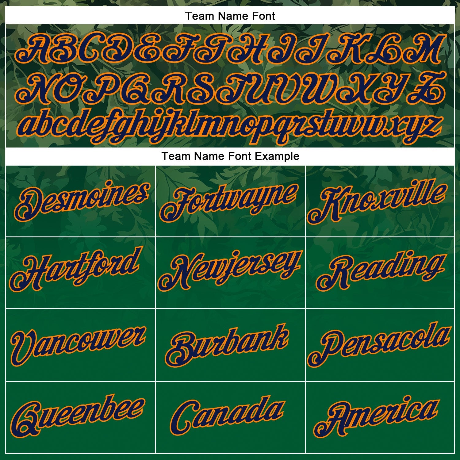 Custom Stitched Green Navy-Bay Orange 3D Pattern Design Tree Camo Gradient Hunting Sports Pullover Sweatshirt Hoodie