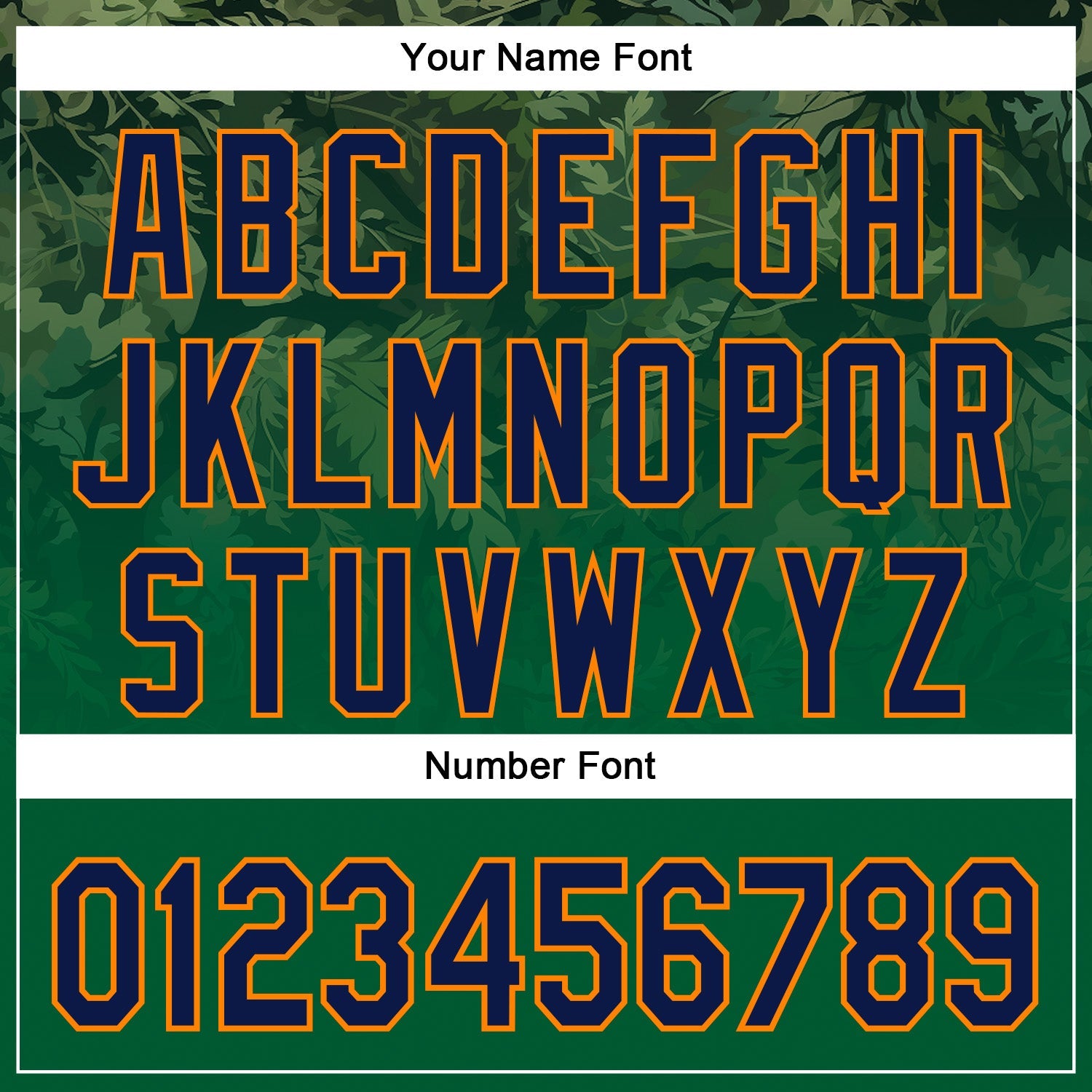 Custom Stitched Green Navy-Bay Orange 3D Pattern Design Tree Camo Gradient Hunting Sports Pullover Sweatshirt Hoodie