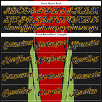 Custom Stitched Red Navy Black Green-Gold 3D Pattern Design Sportswear Pullover Sweatshirt Hoodie