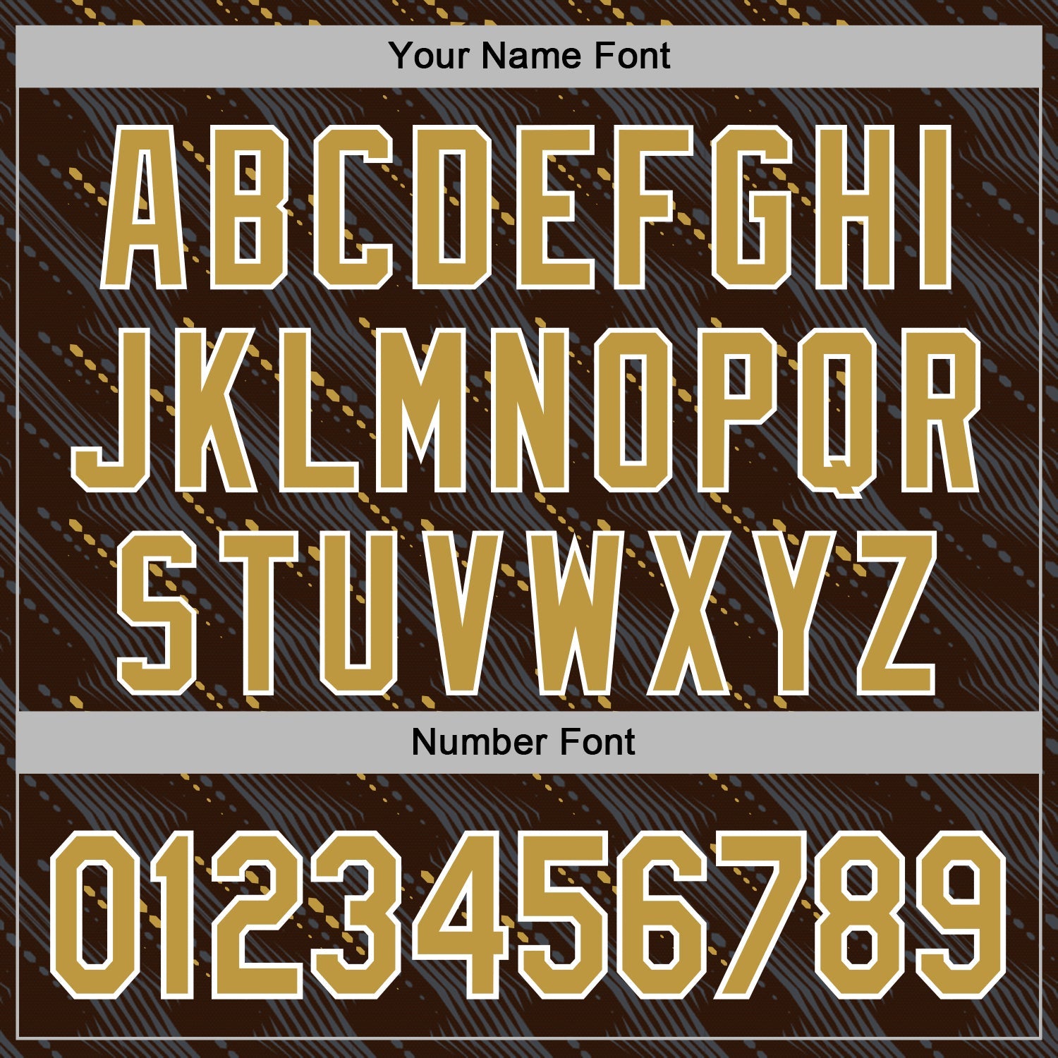 Custom Stitched Brown Old Gold-White 3D Pattern Design Slant Lines Sports Pullover Sweatshirt Hoodie