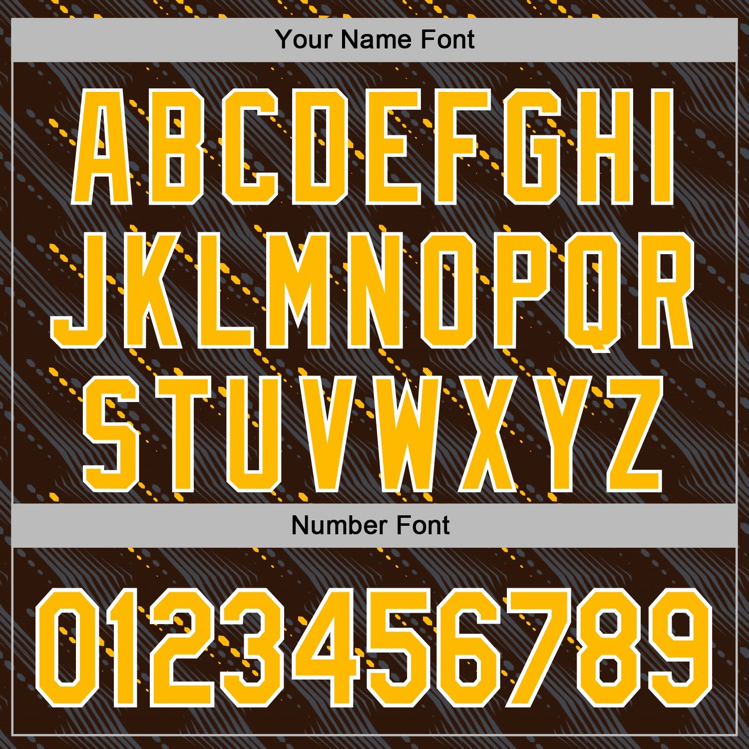 Custom Stitched Brown Gold-White 3D Pattern Design Slant Lines Sports Pullover Sweatshirt Hoodie