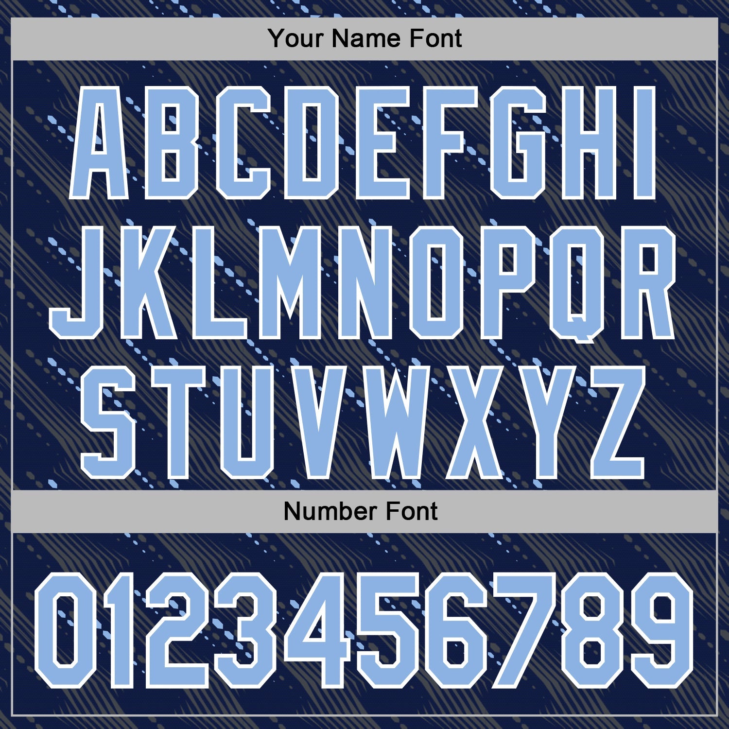 Custom Stitched Navy Light Blue-White 3D Pattern Design Slant Lines Sports Pullover Sweatshirt Hoodie