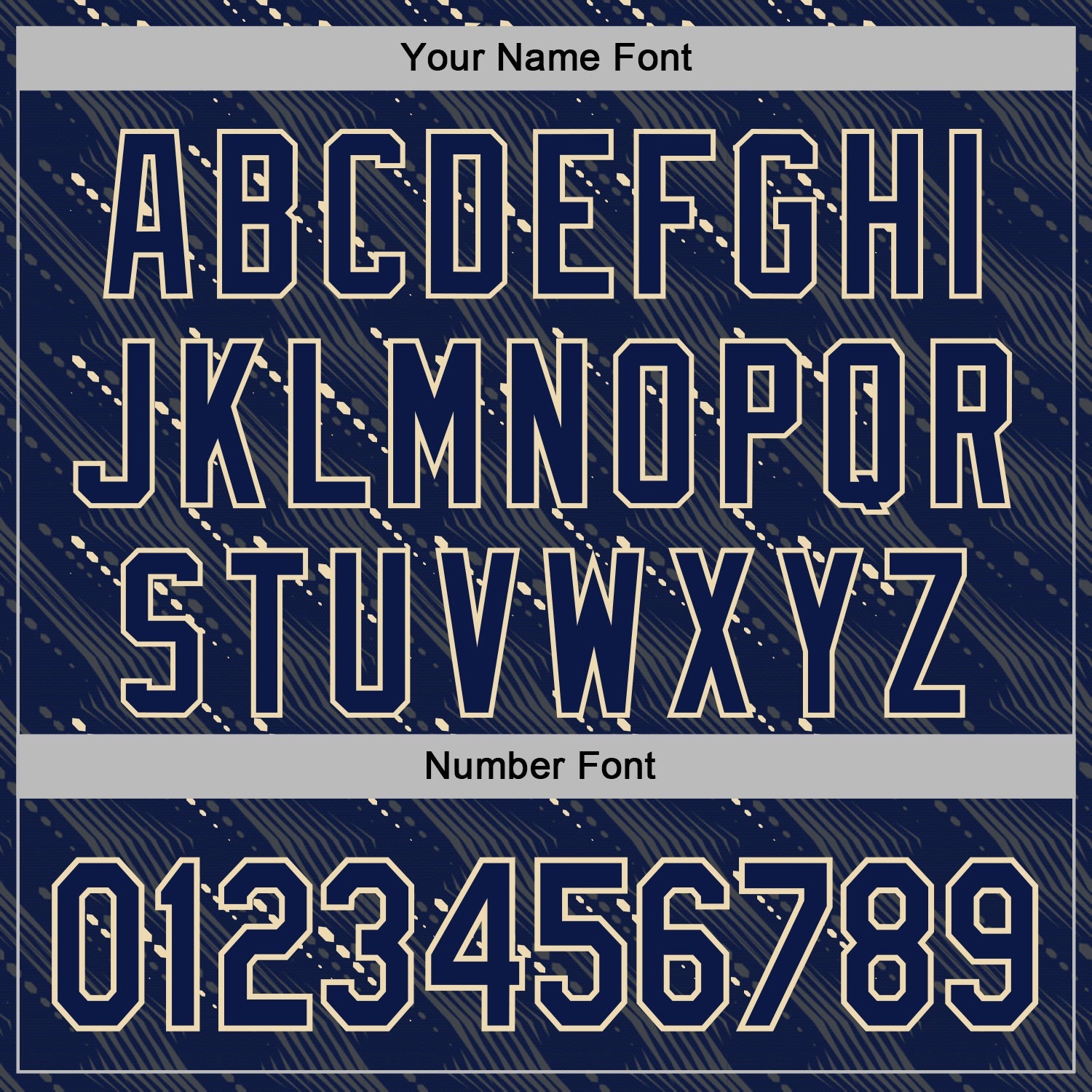 Custom Stitched Navy Cream 3D Pattern Design Slant Lines Sports Pullover Sweatshirt Hoodie