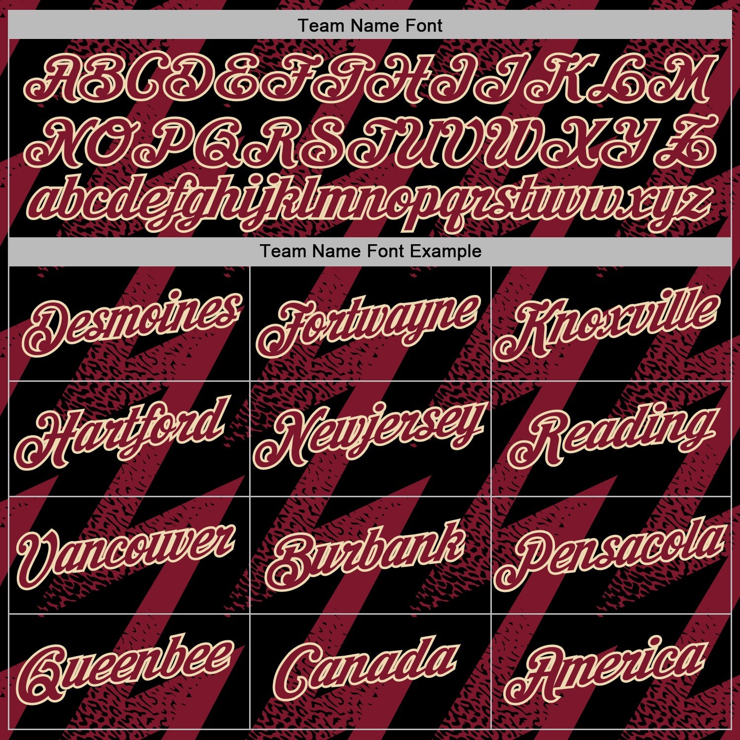 Custom Stitched Black Crimson-Cream 3D Pattern Design Zigzag Shape Sports Pullover Sweatshirt Hoodie