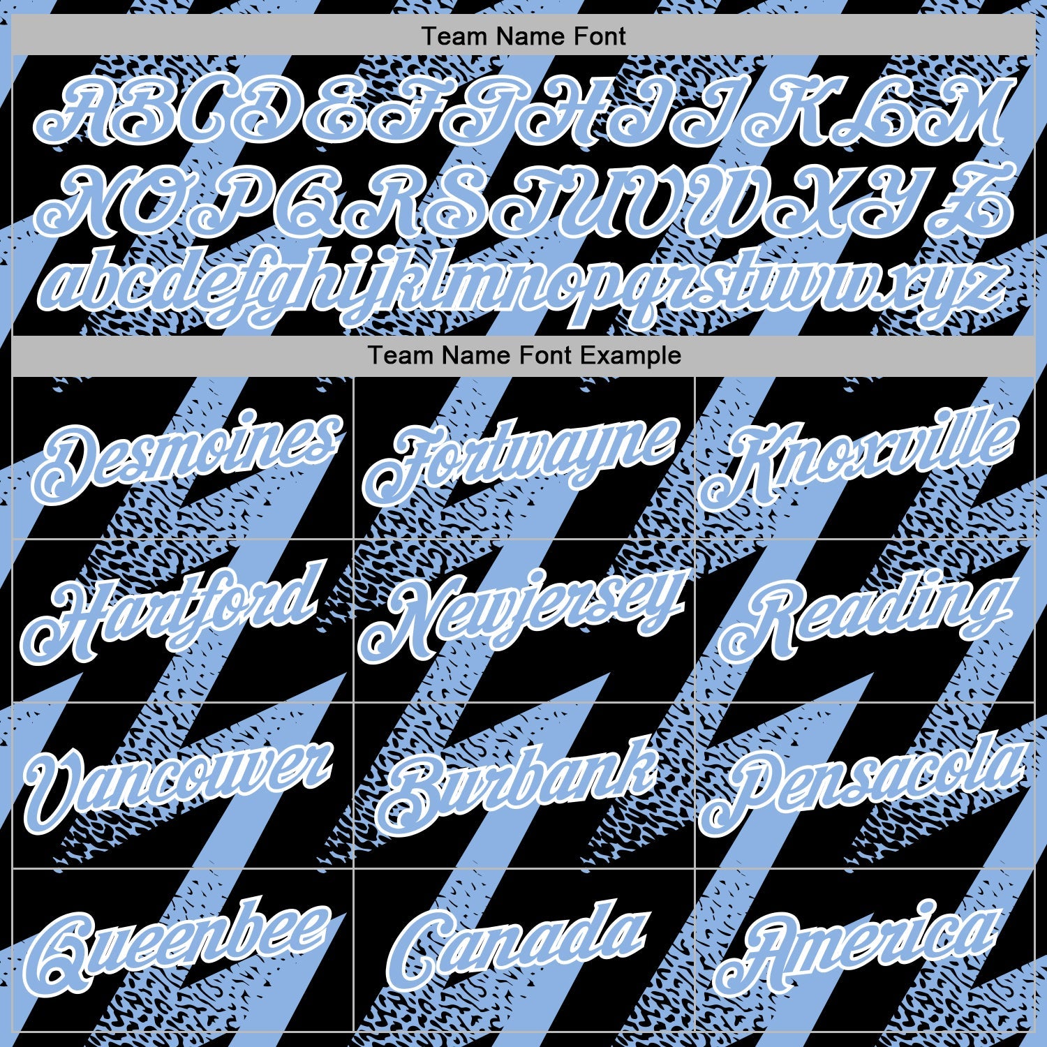 Custom Stitched Black Light Blue-White 3D Pattern Design Zigzag Shape Sports Pullover Sweatshirt Hoodie