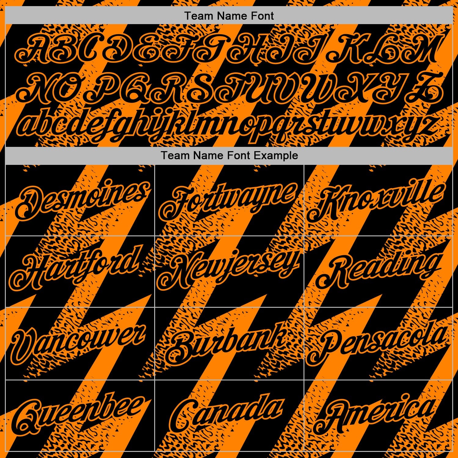 Custom Stitched Black Bay Orange 3D Pattern Design Zigzag Shape Sports Pullover Sweatshirt Hoodie