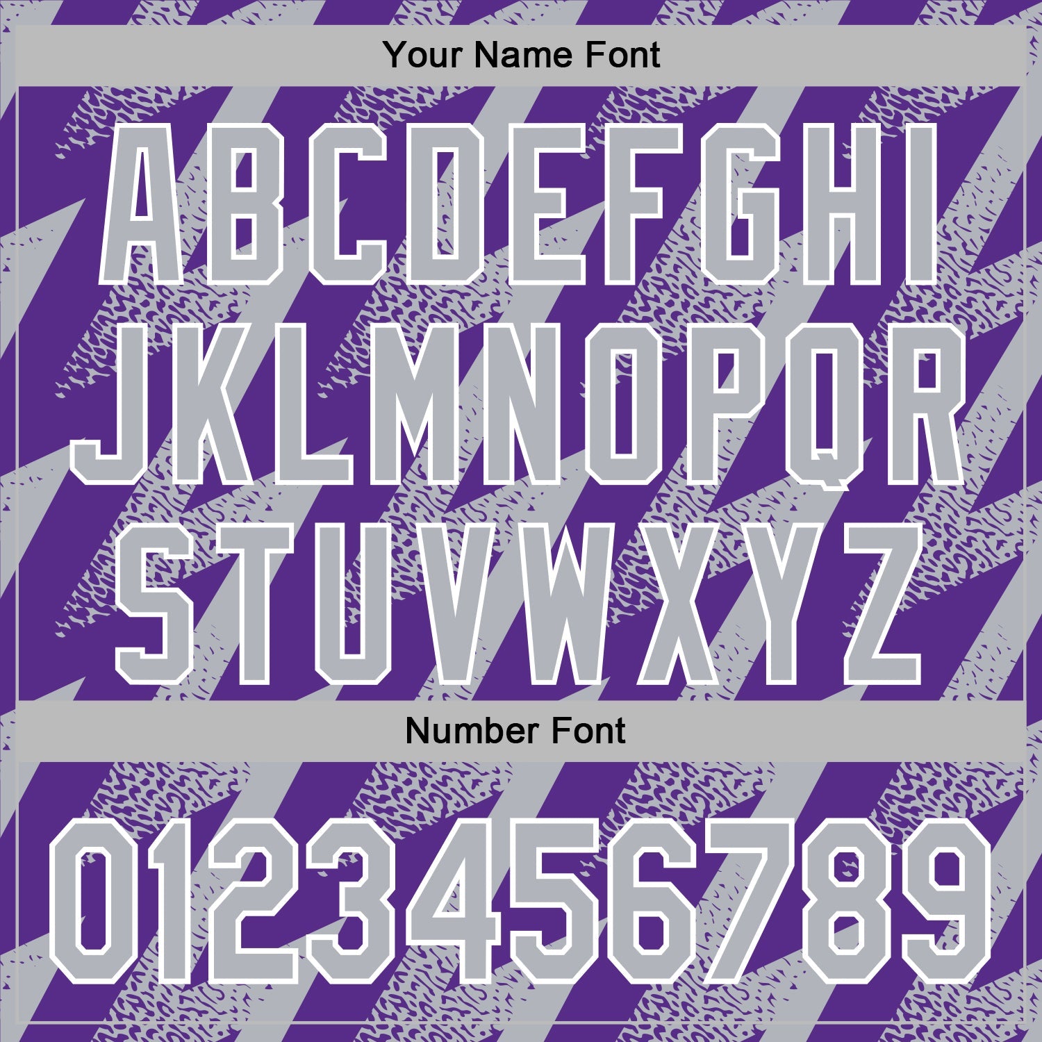 Custom Stitched Purple Gray-White 3D Pattern Design Zigzag Shape Sports Pullover Sweatshirt Hoodie