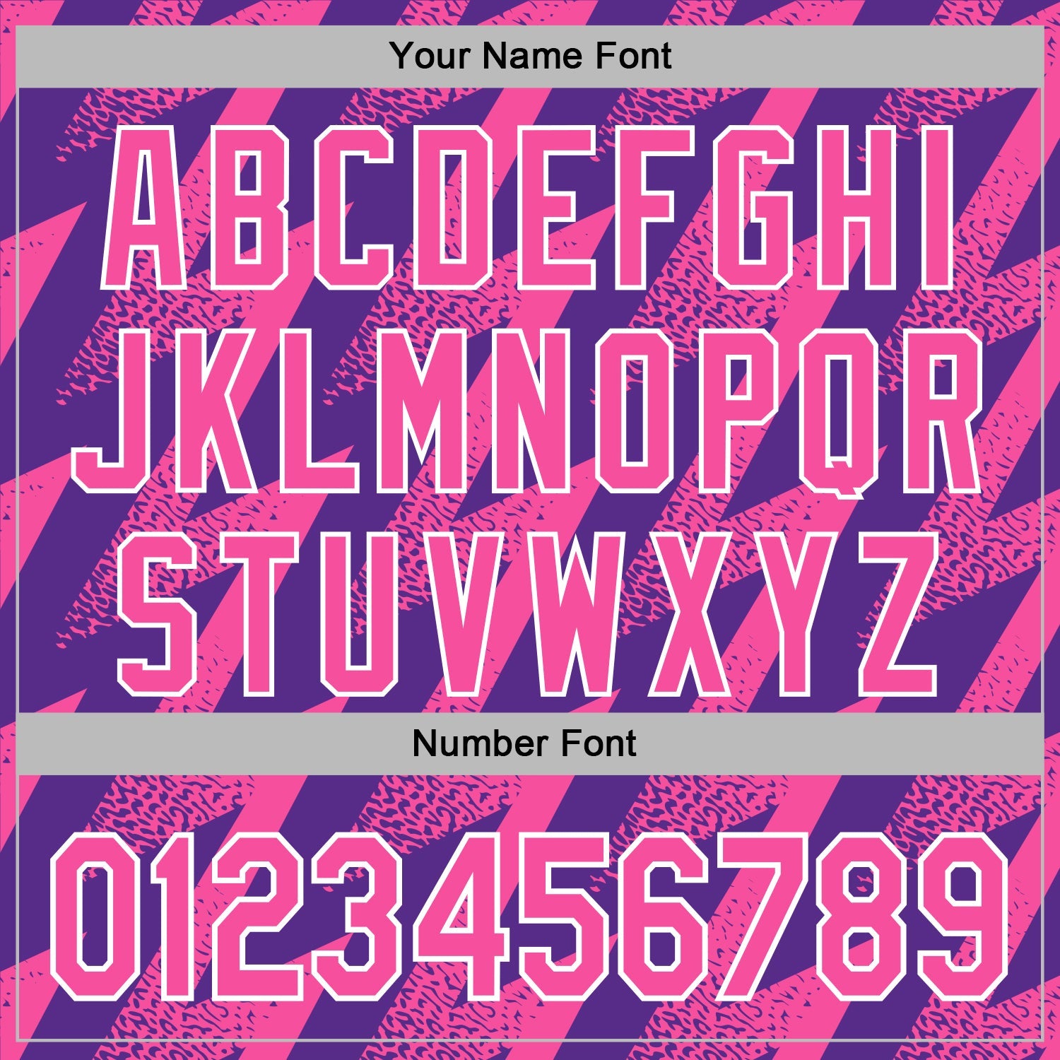 Custom Stitched Purple Pink-White 3D Pattern Design Zigzag Shape Sports Pullover Sweatshirt Hoodie