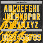 Custom Stitched Black Gold-White 3D Pattern Design Splash Sports Pullover Sweatshirt Hoodie