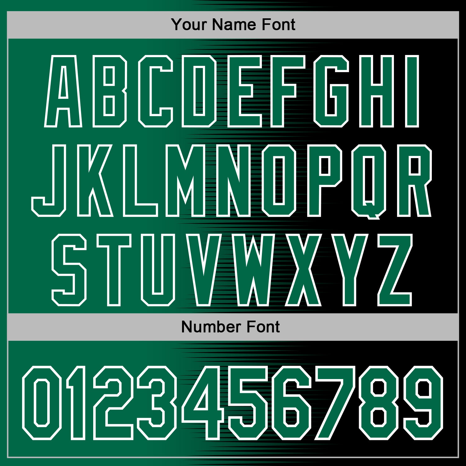 Custom Stitched Black Kelly Green-White 3D Pattern Design Gradient Line Sports Pullover Sweatshirt Hoodie