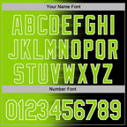 Custom Stitched Black Neon Green-White 3D Pattern Design Gradient Line Sports Pullover Sweatshirt Hoodie