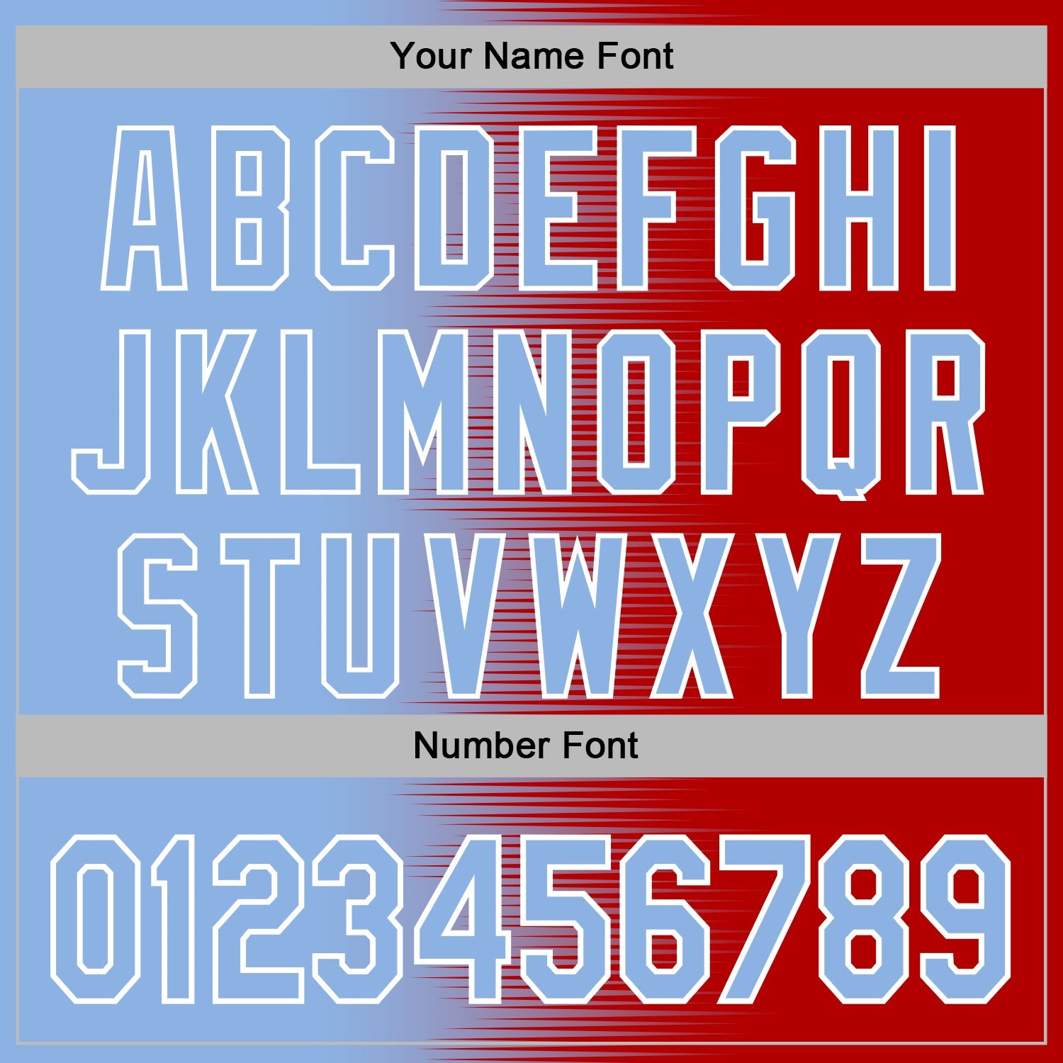 Custom Stitched Red Light Blue-White 3D Pattern Design Gradient Line Sports Pullover Sweatshirt Hoodie