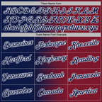 Custom Stitched Crimson Navy-White 3D Pattern Design Gradient Line Sports Pullover Sweatshirt Hoodie