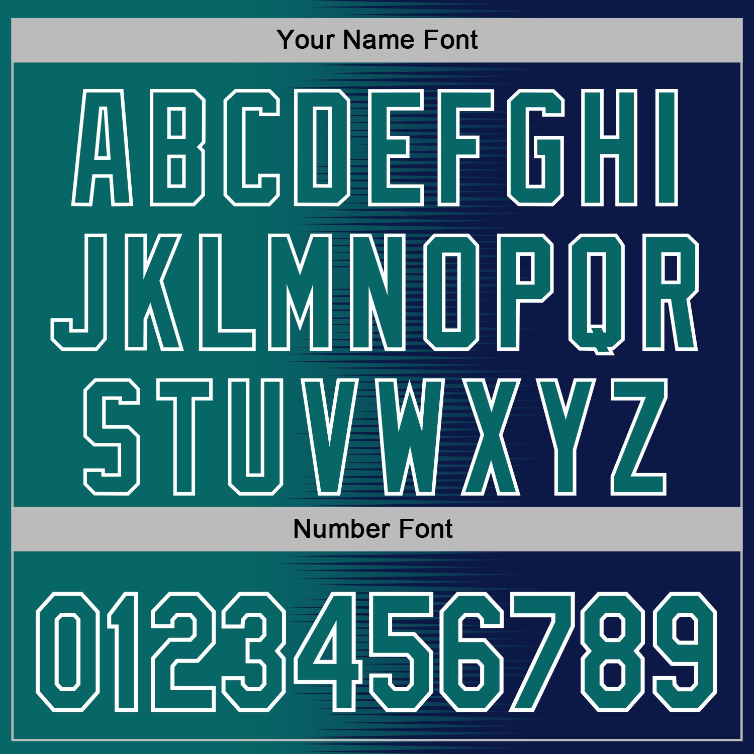 Custom Stitched Navy Teal-White 3D Pattern Design Gradient Line Sports Pullover Sweatshirt Hoodie