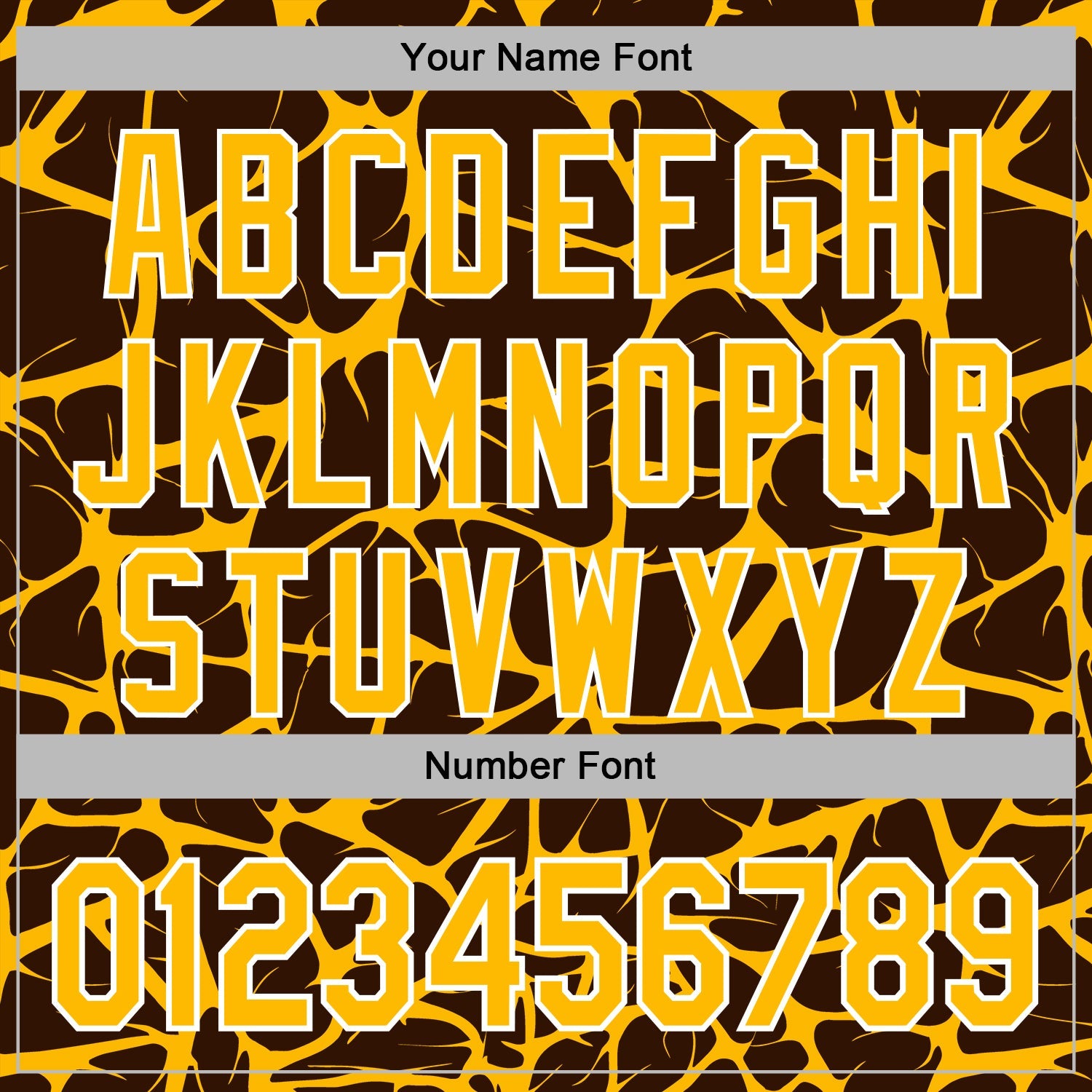 Custom Stitched Brown Gold-White 3D Pattern Design Abstract Network Sports Pullover Sweatshirt Hoodie