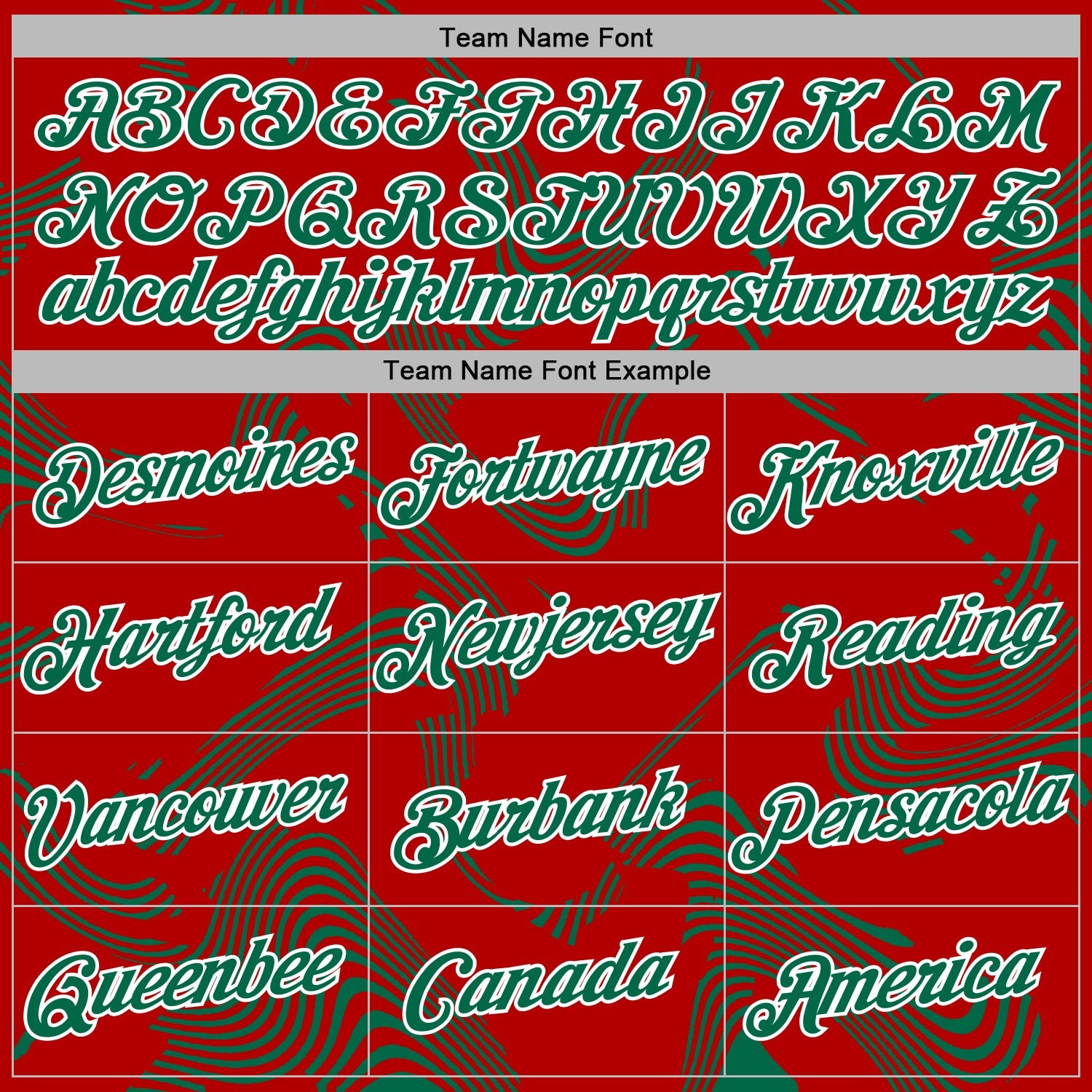 Custom Stitched Red Kelly Green-White 3D Pattern Design Curve Lines Sports Pullover Sweatshirt Hoodie