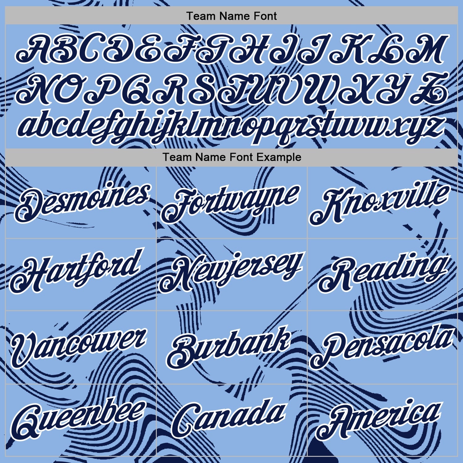 Custom Stitched Light Blue Navy-White 3D Pattern Design Curve Lines Sports Pullover Sweatshirt Hoodie