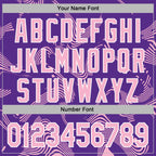 Custom Stitched Purple Light Pink-White 3D Pattern Design Curve Lines Sports Pullover Sweatshirt Hoodie