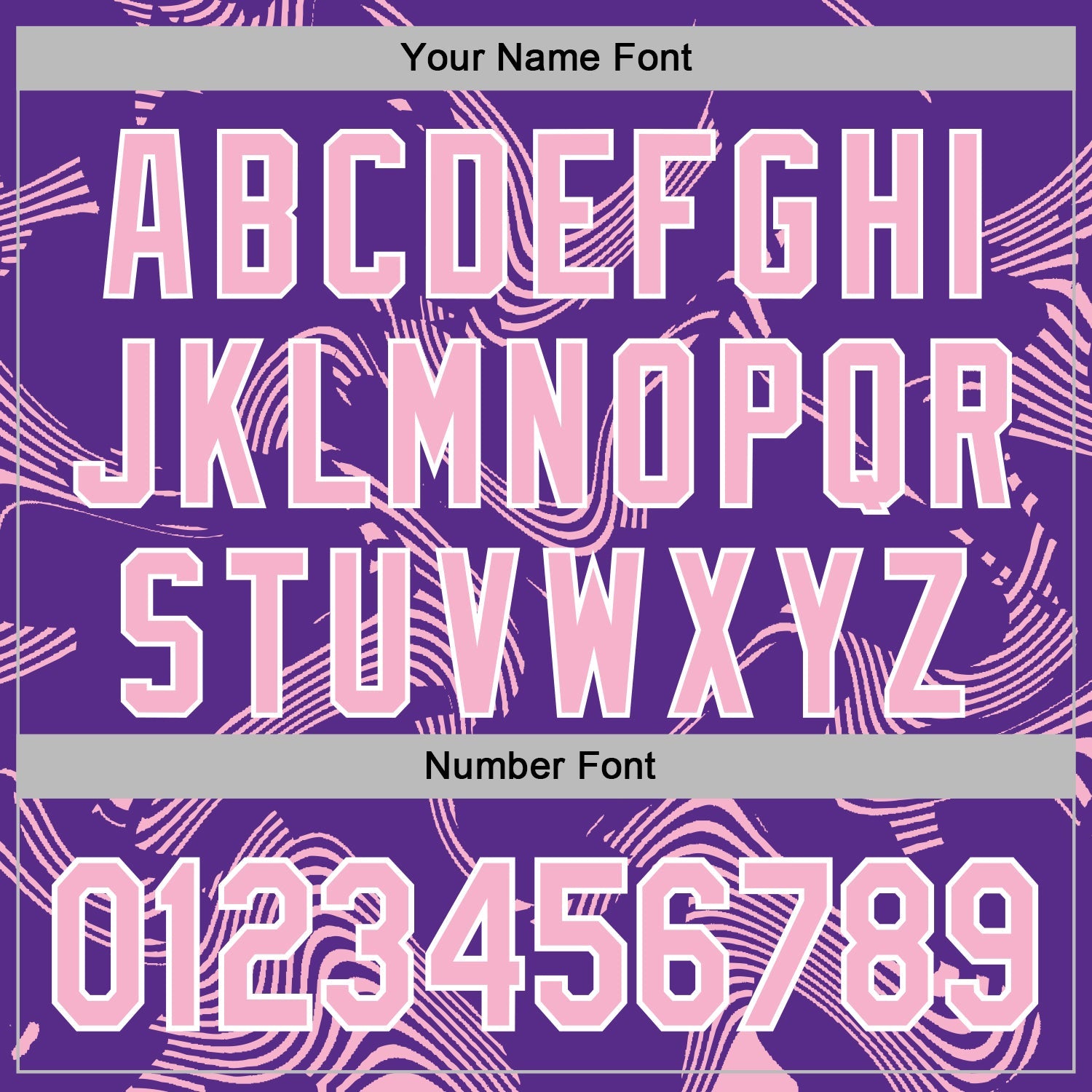 Custom Stitched Purple Light Pink-White 3D Pattern Design Curve Lines Sports Pullover Sweatshirt Hoodie