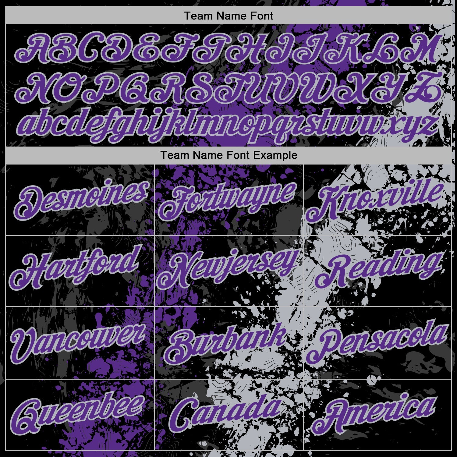 Custom Stitched Black Purple-Gray 3D Pattern Design Splash Sports Pullover Sweatshirt Hoodie