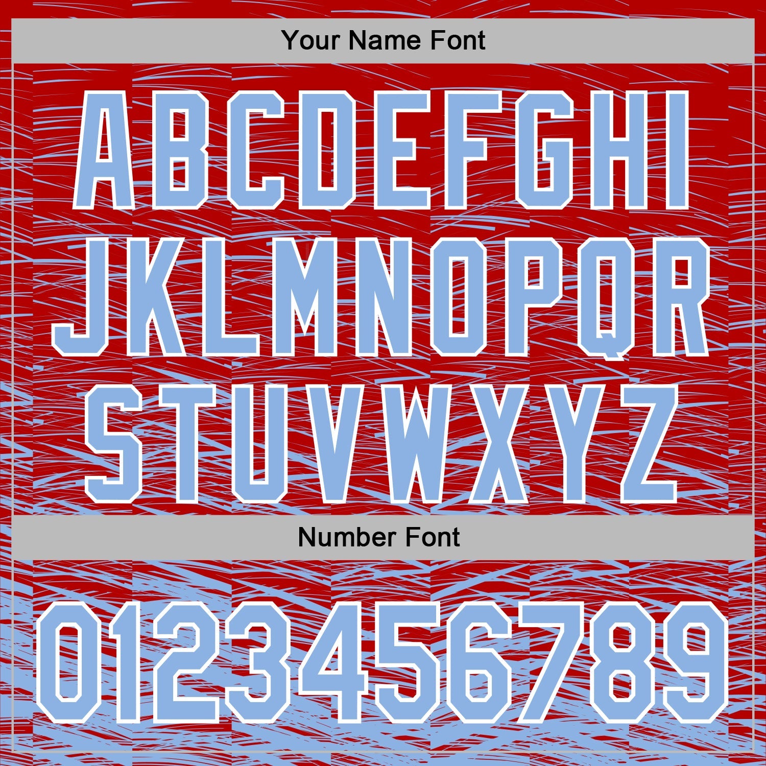 Custom Stitched Red Light Blue-White 3D Pattern Design Line Sports Pullover Sweatshirt Hoodie