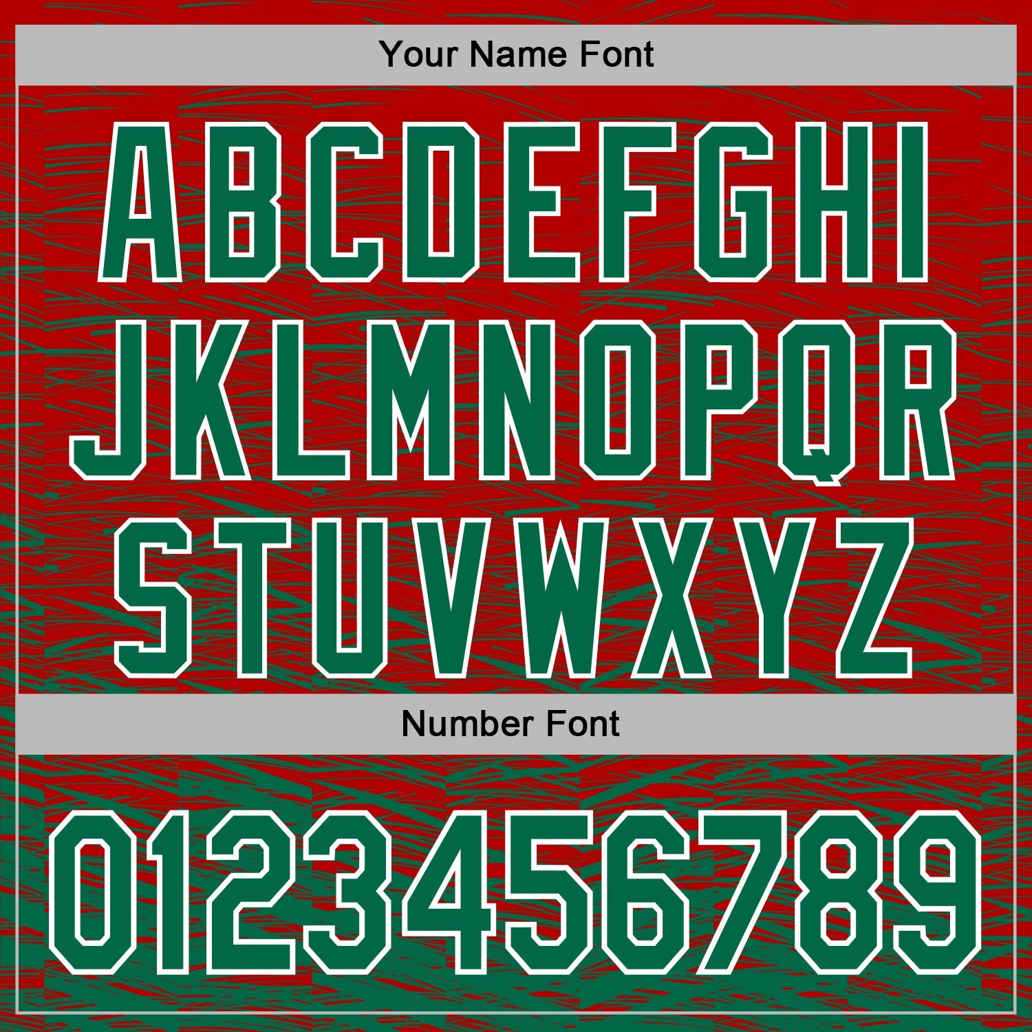 Custom Stitched Red Kelly Green-White 3D Pattern Design Line Sports Pullover Sweatshirt Hoodie