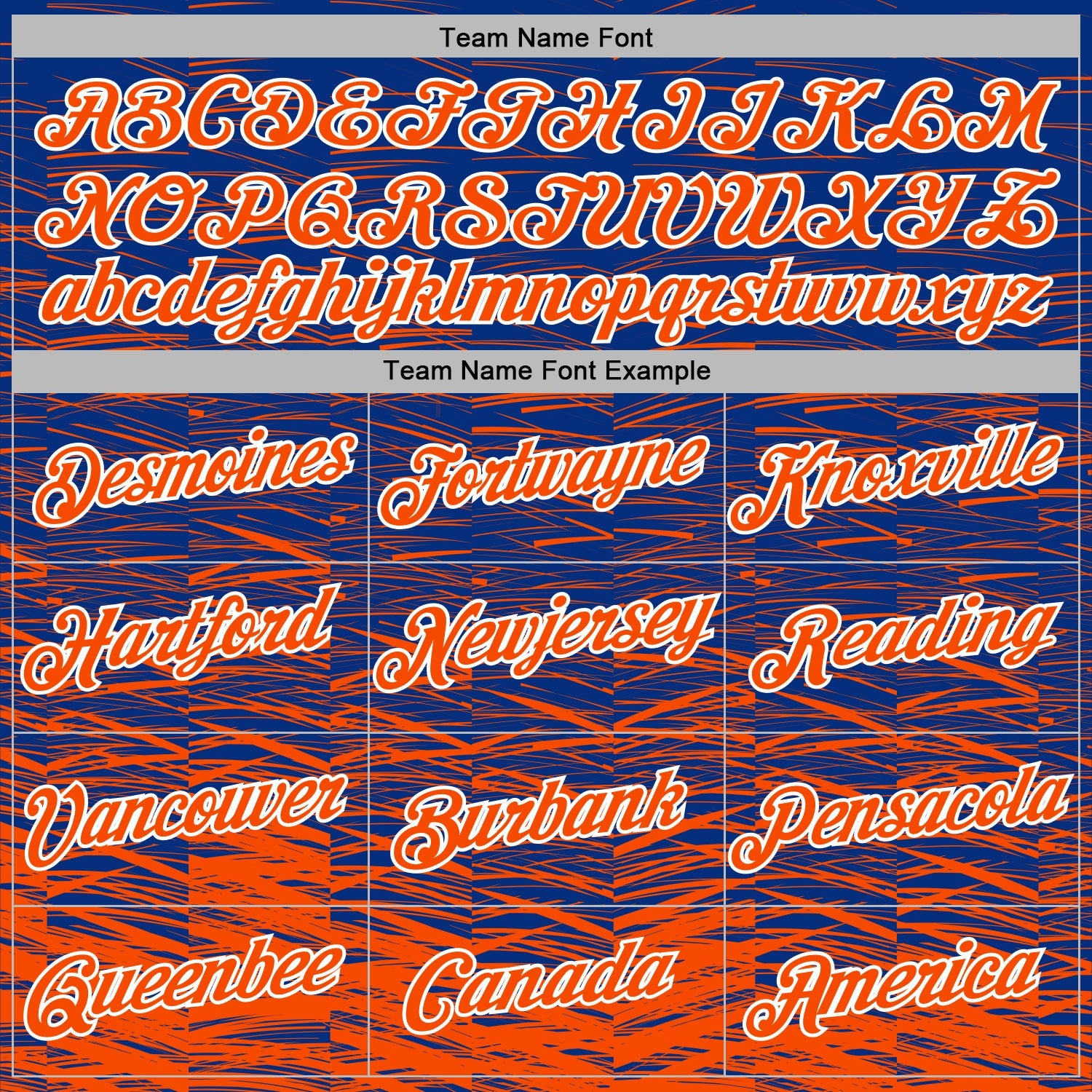 Custom Stitched Royal Orange-White 3D Pattern Design Line Sports Pullover Sweatshirt Hoodie