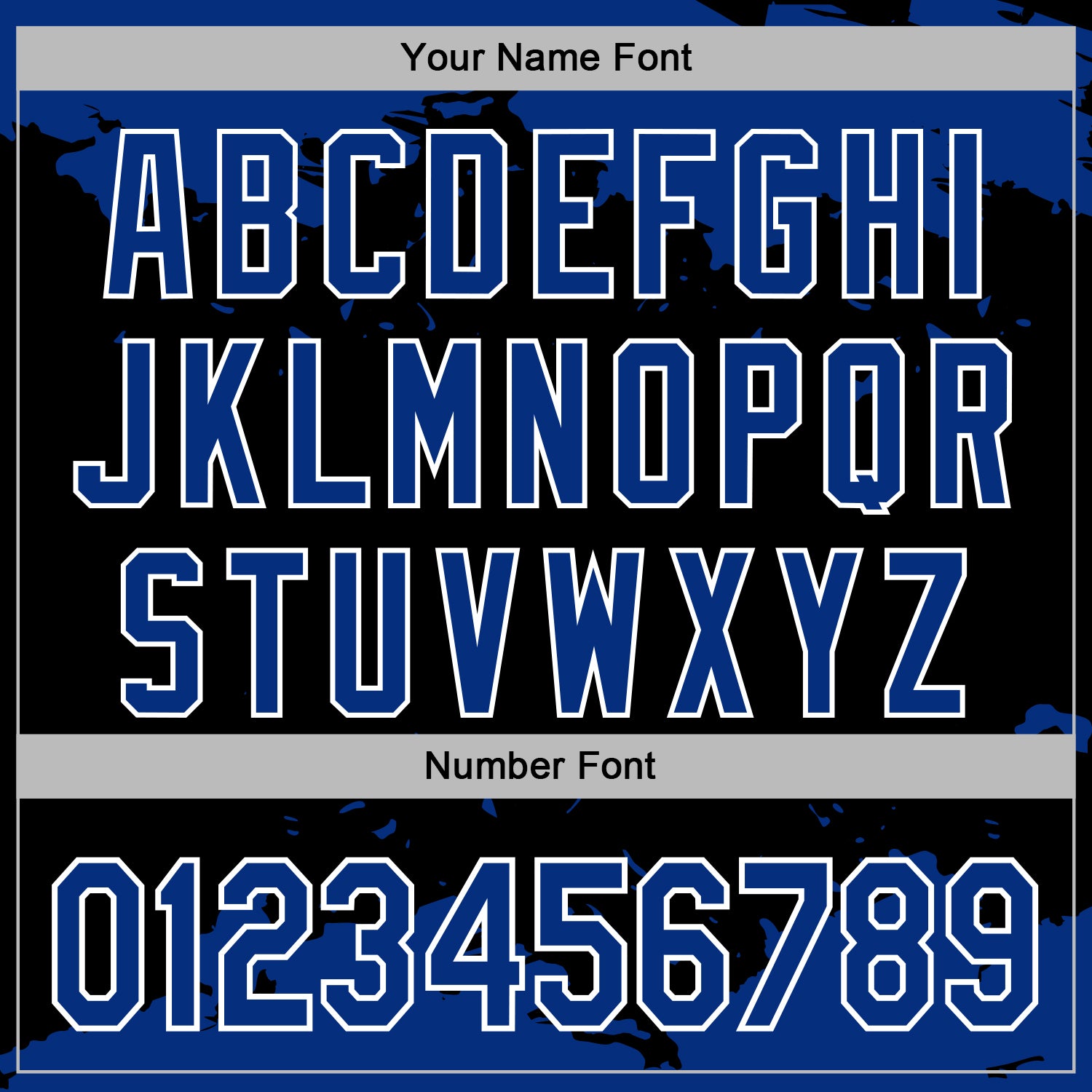 Custom Stitched Black Royal-White 3D Pattern Design Fragment Sports Pullover Sweatshirt Hoodie