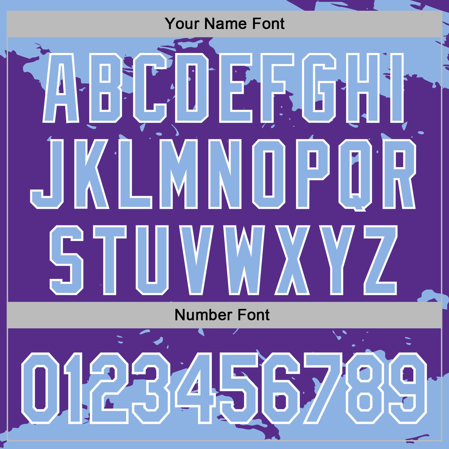 Custom Stitched Purple Light Blue-White 3D Pattern Design Fragment Sports Pullover Sweatshirt Hoodie