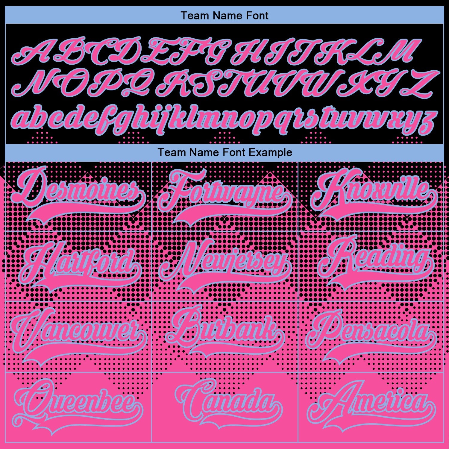 Custom Black Pink-Light Blue 3D Pattern Gradient Square Shapes Hockey Lace Neck Jersey