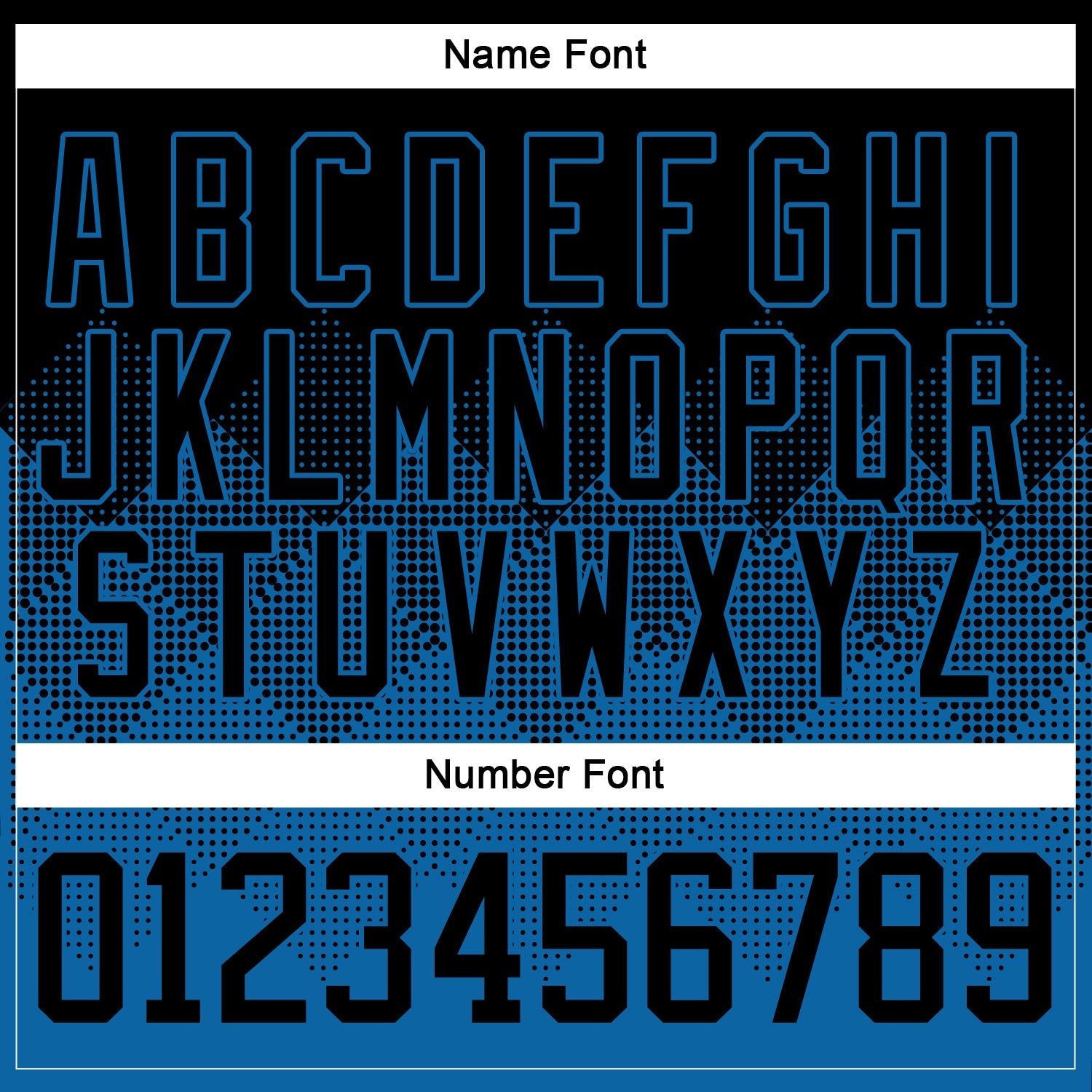 Custom Black Blue-White 3D Pattern Gradient Square Shapes Hockey Lace Neck Jersey