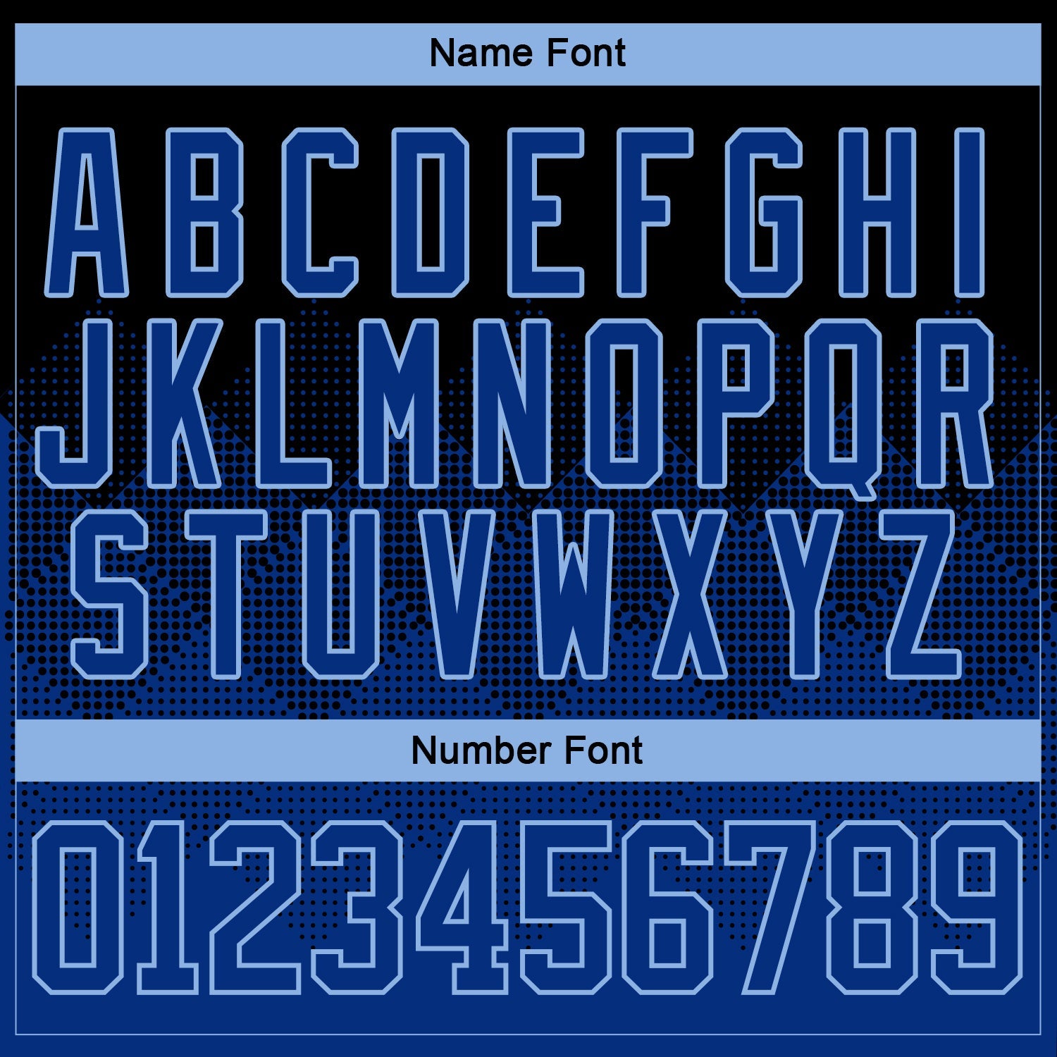 Custom Black Royal-Light Blue 3D Pattern Gradient Square Shapes Hockey Lace Neck Jersey