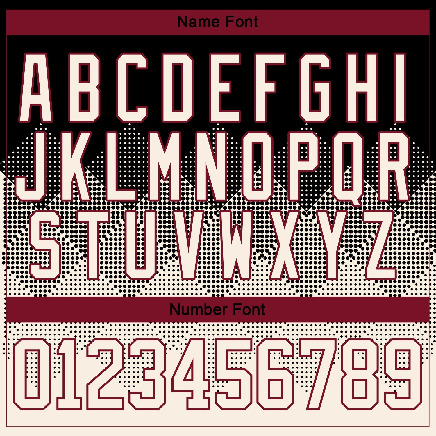 Custom Black Cream-Crimson 3D Pattern Gradient Square Shapes Hockey Lace Neck Jersey