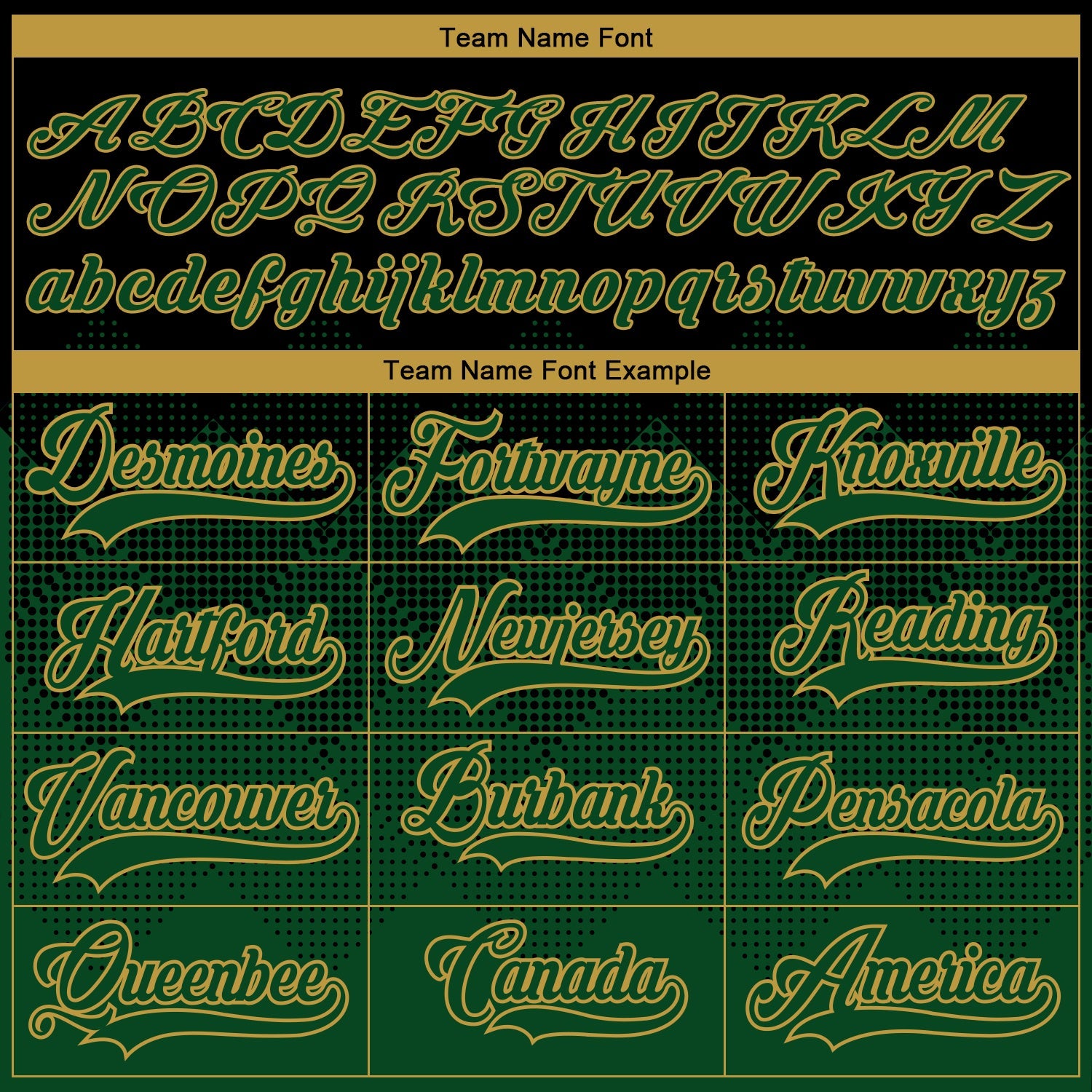 Custom Black Green-Old Gold 3D Pattern Gradient Square Shapes Hockey Lace Neck Jersey