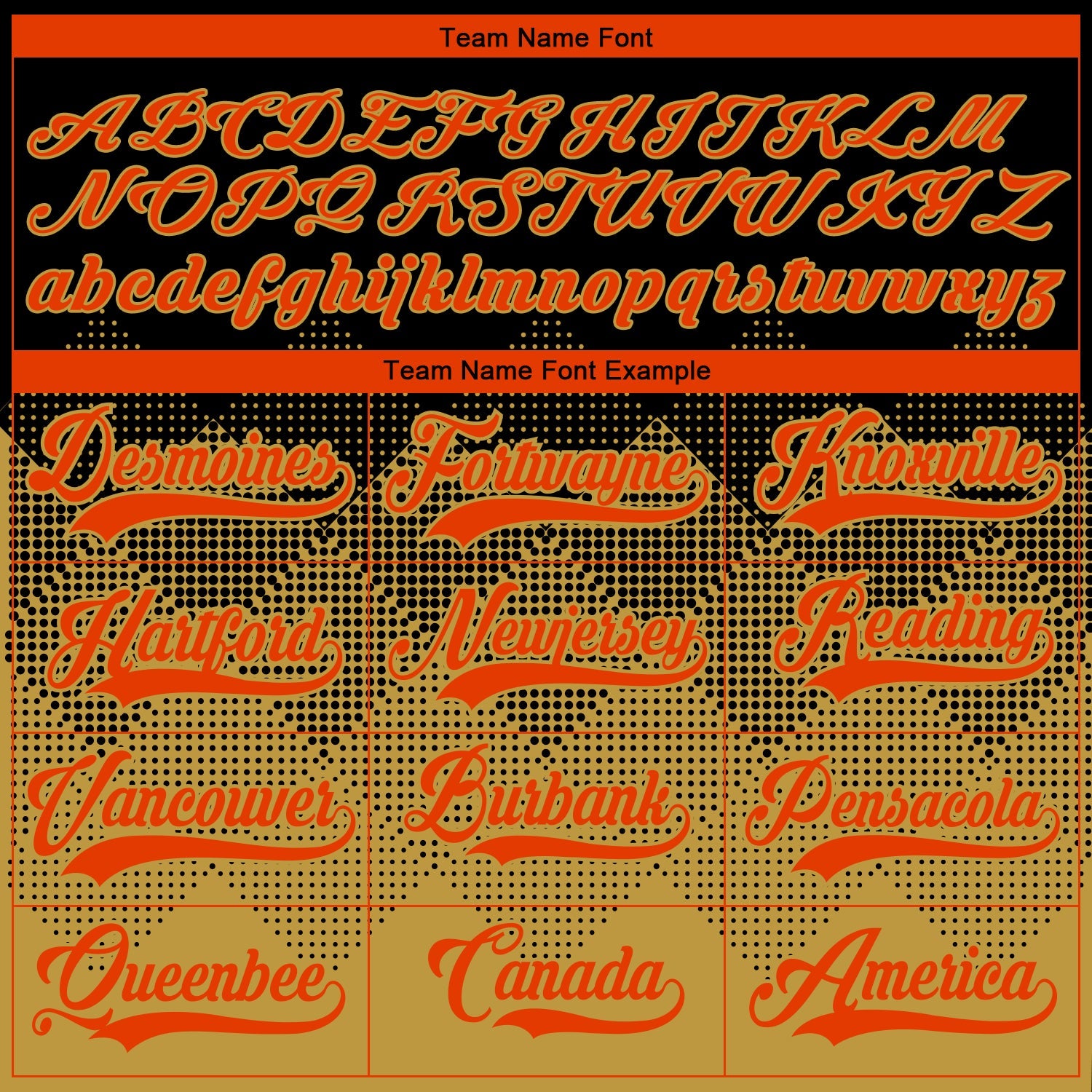 Custom Black Orange-Old Gold 3D Pattern Gradient Square Shapes Hockey Lace Neck Jersey