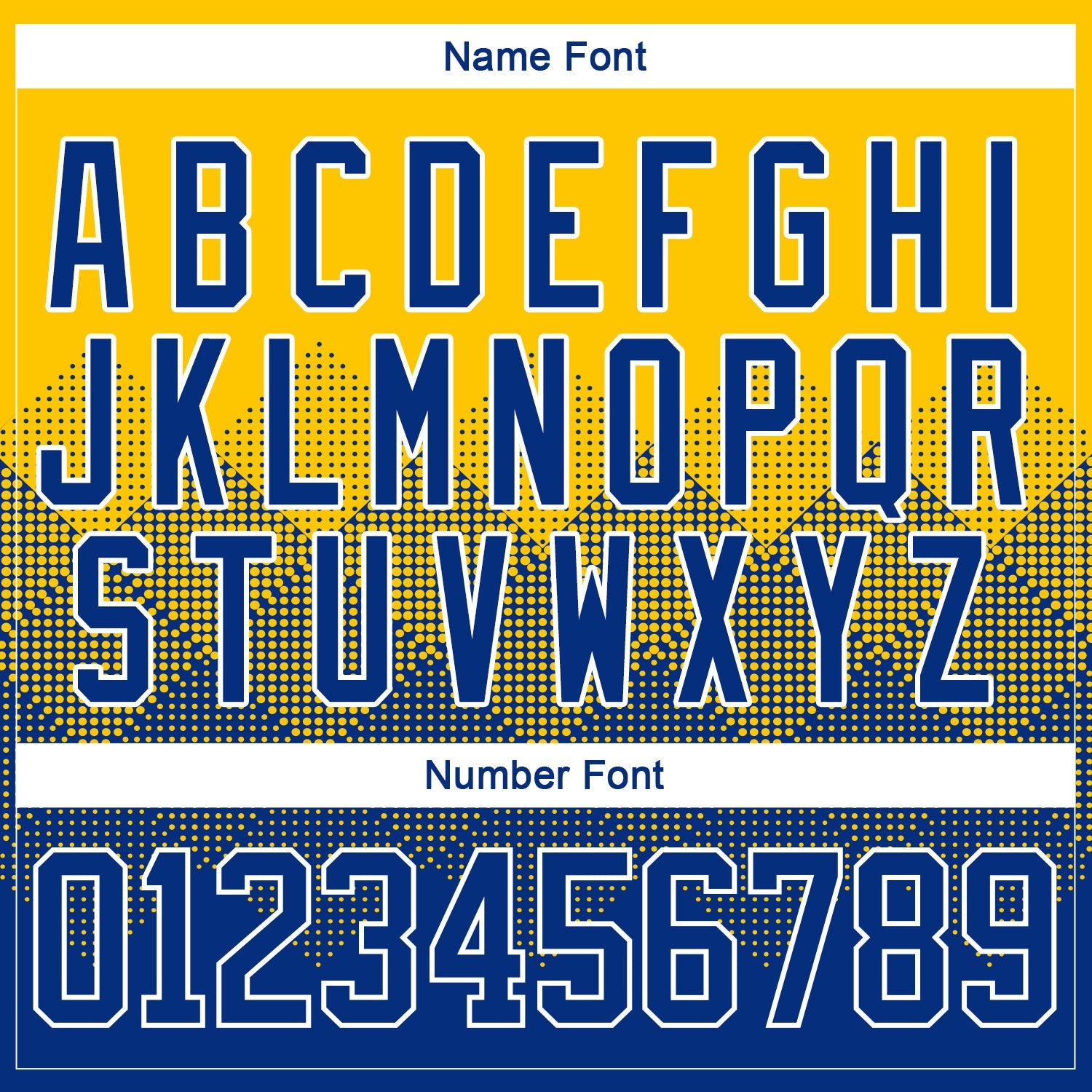 Custom Yellow Royal-White 3D Pattern Gradient Square Shapes Hockey Lace Neck Jersey