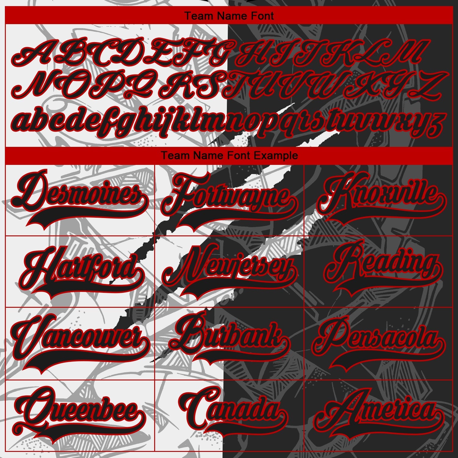 Custom Black White-Red 3D Pattern Gradient Fashion Scratch Hockey Lace Neck Jersey