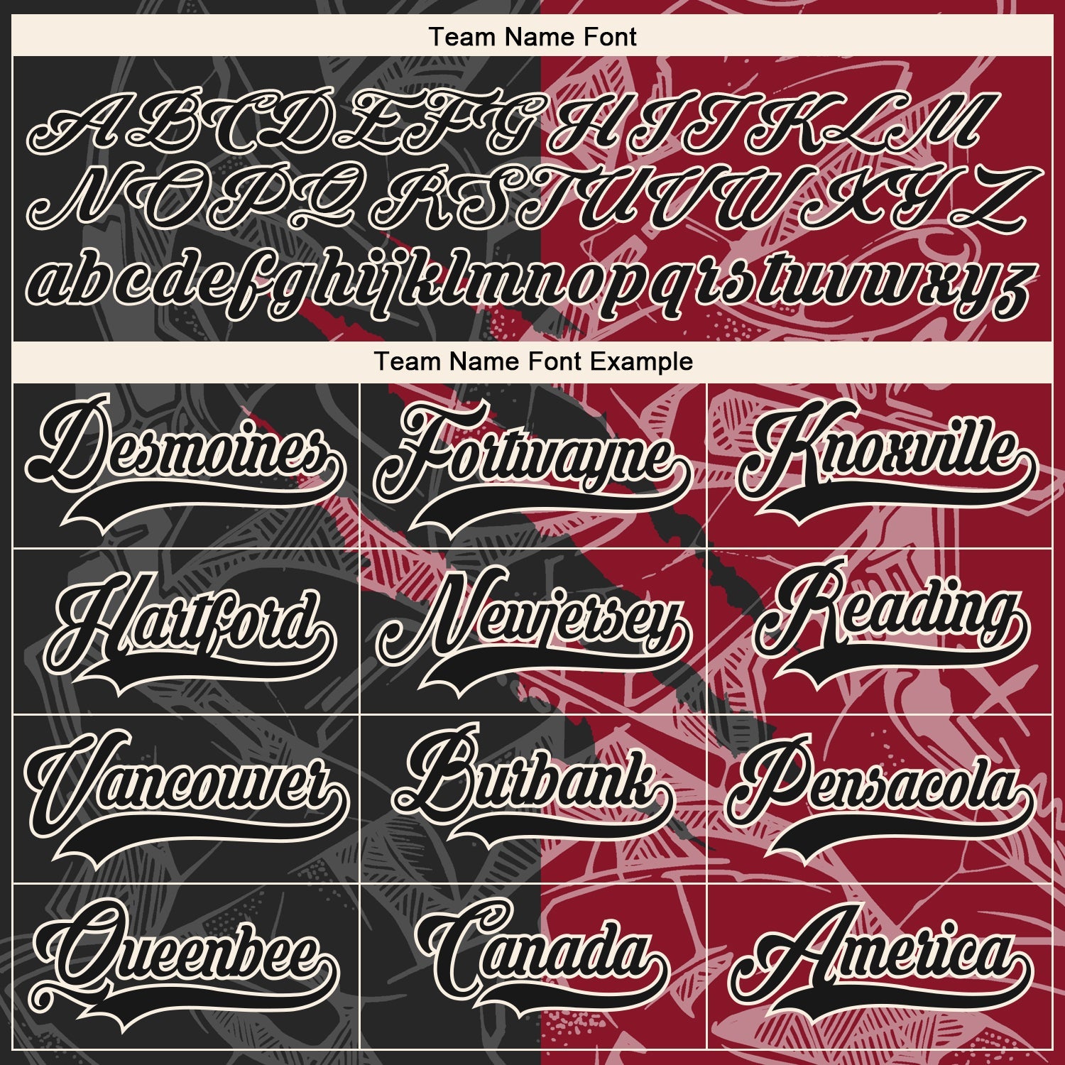 Custom Black Crimson-Cream 3D Pattern Gradient Fashion Scratch Hockey Lace Neck Jersey